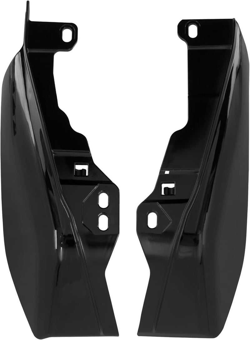 CARGLETRUE Motorcycle Mid Frame Air Deflector Heat Shield Fit for Harley Touring Street Glide Road Glide Electra Glide Road King Trike 2017-2023 Black - Image 1